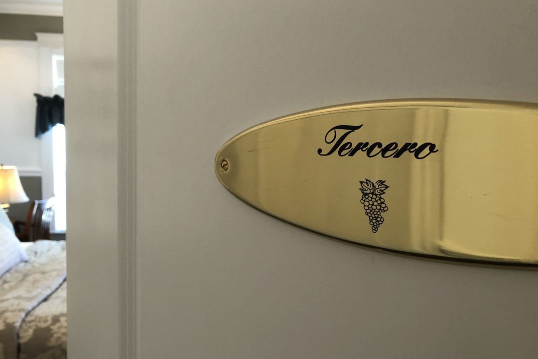 Our Tercero Room Named for Tercero Winery, One of the Original Rhone Rangers