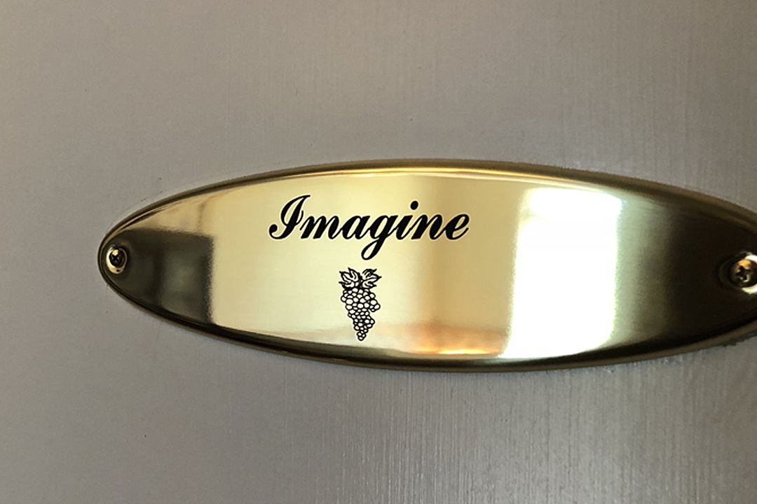 Our Imagine Room Is Named for Imagine Winery & Our Good Friends Ross & Lyndee Rankin