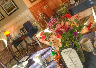 ForFriends Inn, Santa Ynez, CA, Breakfast Table